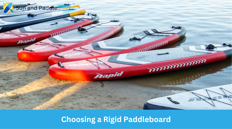 Rigid Paddleboards on Water