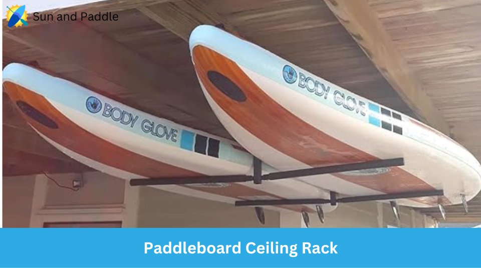 Ceiling-mounted SUP Rack
